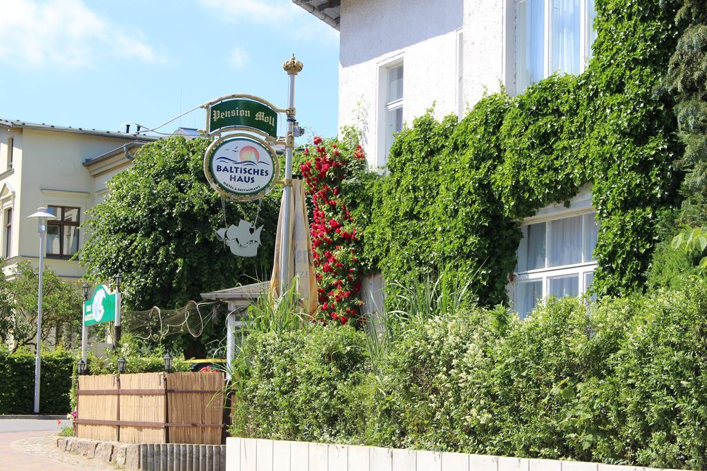 Baltisches Haus Pension Moll ツィノヴィッツ エクステリア 写真
